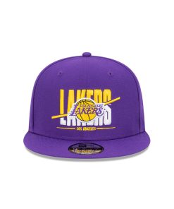 Pánské tričko s krátkým rukávem New Era Los Angeles Lakers Pinstripe  Wordmark 